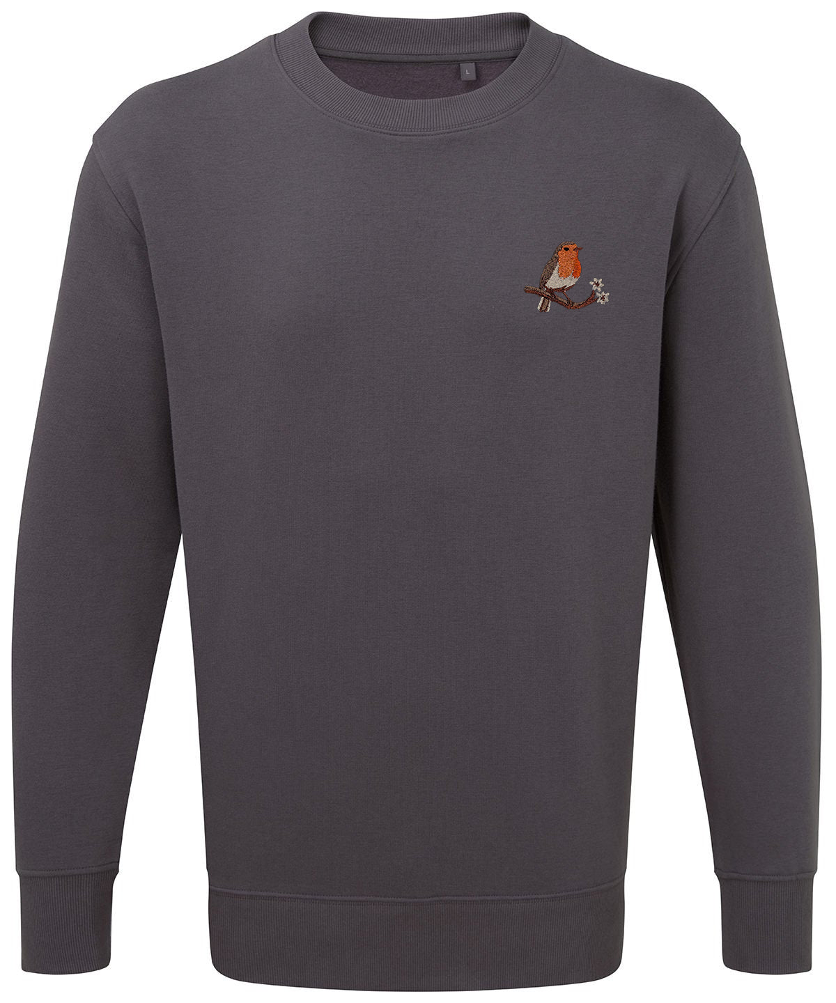 Robin Embroidered Unisex Jumper