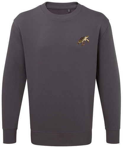Sea Turtle Embroidered Unisex Jumper