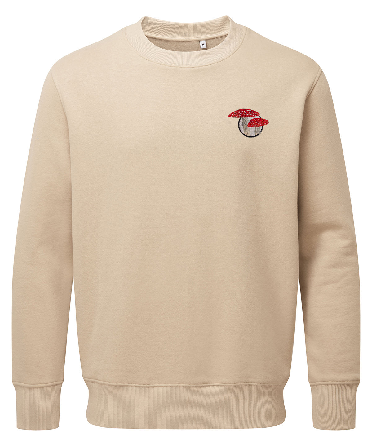 Fly Agaric Mushroom Embroidered Jumper