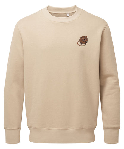 Harvest Mouse Embroidered Unisex Jumper