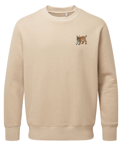 Lynx Embroidered Jumper