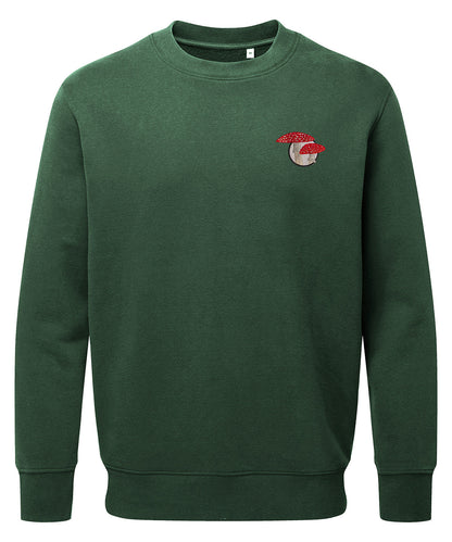 Fly Agaric Mushroom Embroidered Jumper