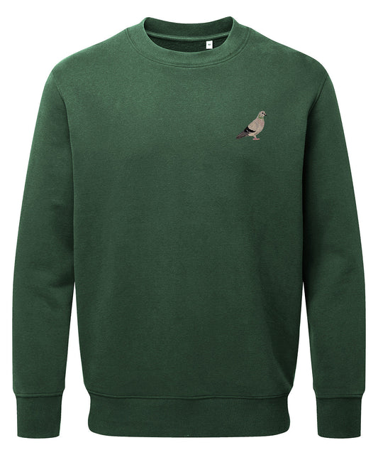 Pigeon Embroidered Jumper