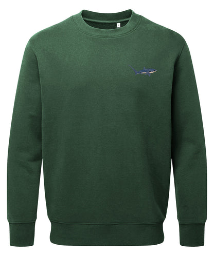 Thresher Shark Embroidered Jumper