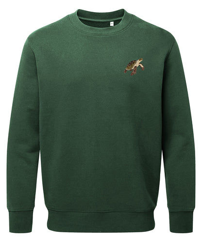 Sea Turtle Embroidered Unisex Jumper