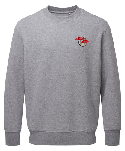 Fly Agaric Mushroom Embroidered Jumper