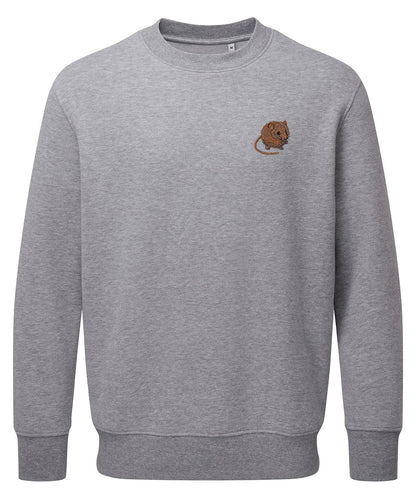 Harvest Mouse Embroidered Unisex Jumper