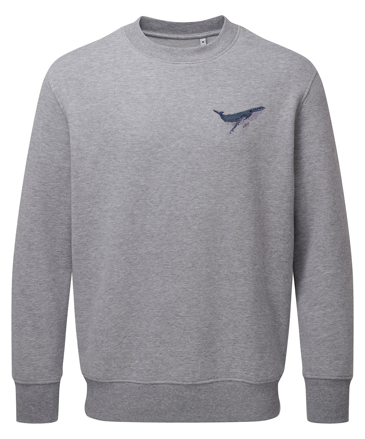 Humpback Whale Embroidered Unisex Jumper