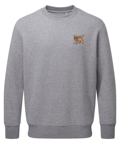 Lynx Embroidered Jumper