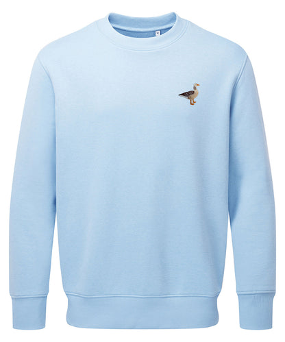 Greylag Goose Embroidered Jumper
