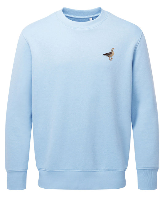 Greylag Goose Embroidered Jumper