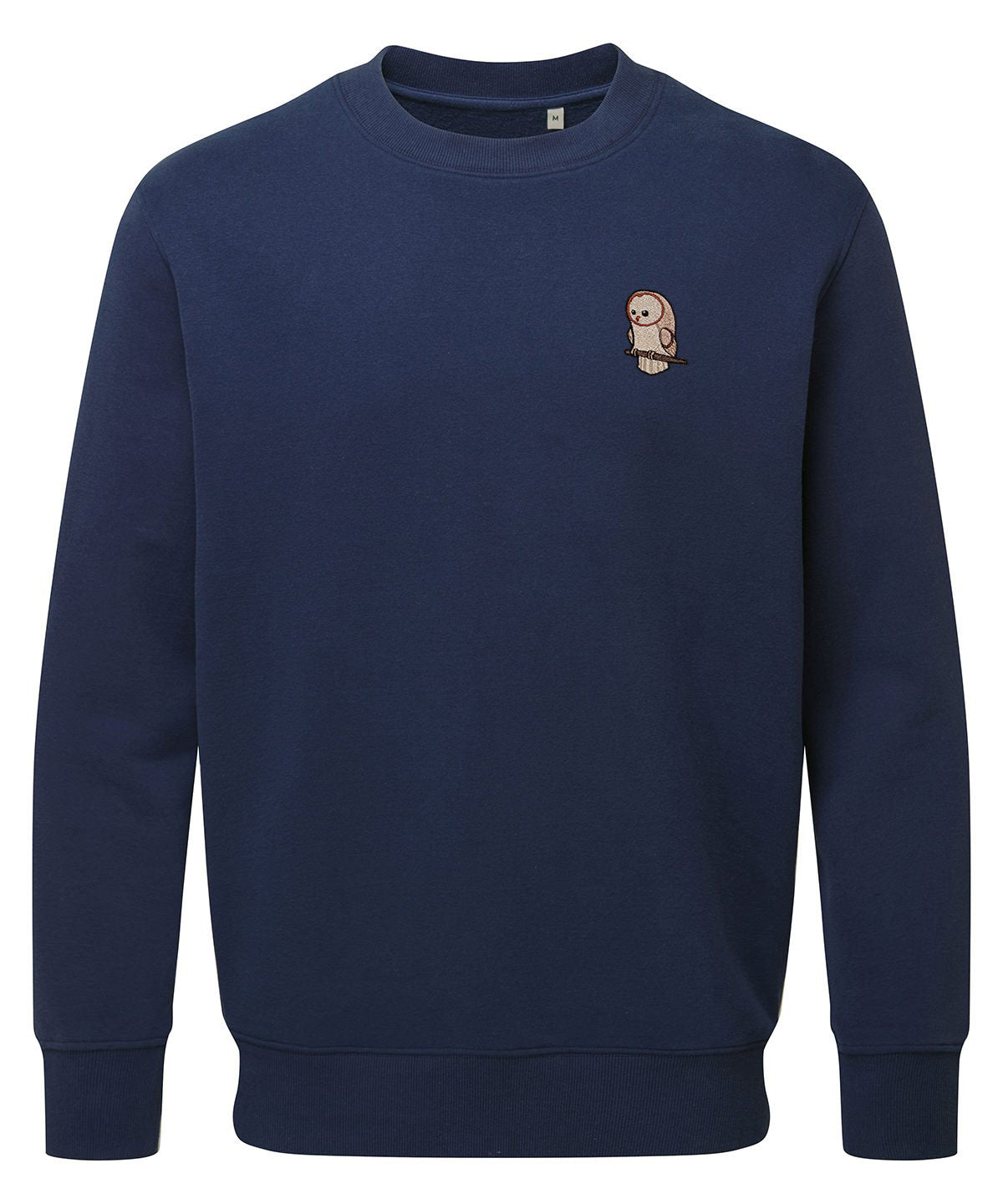 Barn Owl Cute Embroidered Unisex Jumper