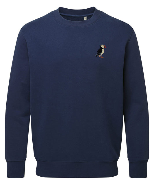Puffin Embroidered Unisex Jumper