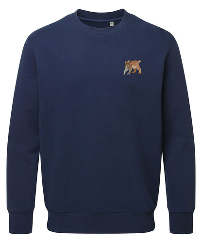 Lynx Embroidered Jumper