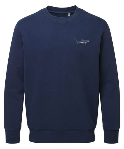 Thresher Shark Embroidered Jumper