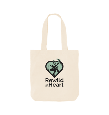 Natural Rewild at Heart Organic Tote Bag
