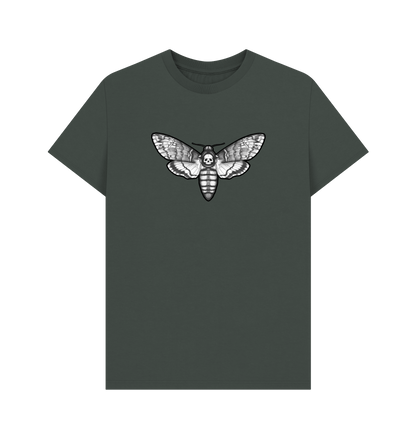 Dark Grey Printed T-shirt Front