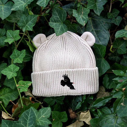 Chough Embroidered Baby Bear Beanie (up to 2 years)