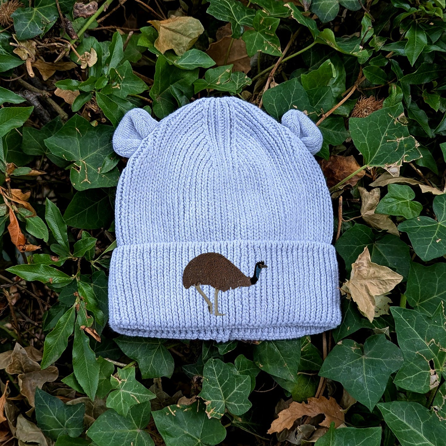 Emu Embroidered Baby Bear Beanie (up to 2 years)