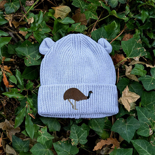 Emu Embroidered Baby Bear Beanie (up to 2 years)
