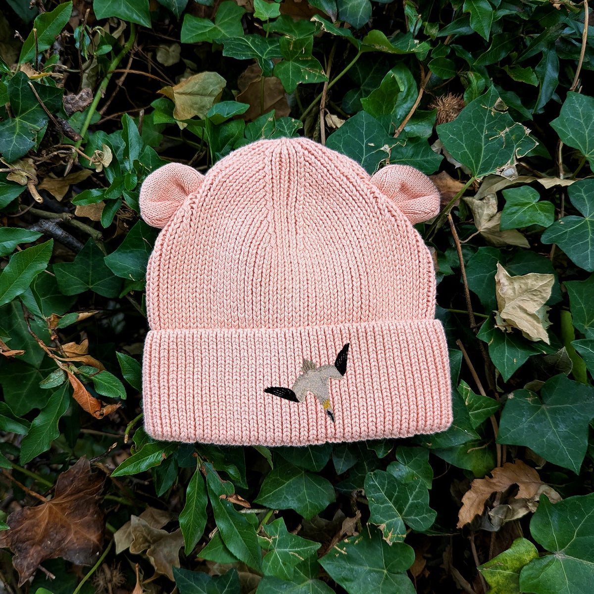 Gannet Embroidered Baby Bear Beanie (up to 2 years)