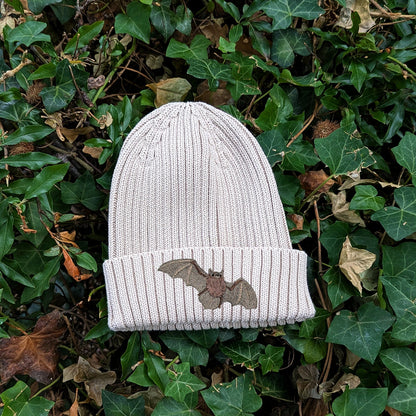 Pipistrelle Bat Embroidered Kids Beanie (3 - 7 years)