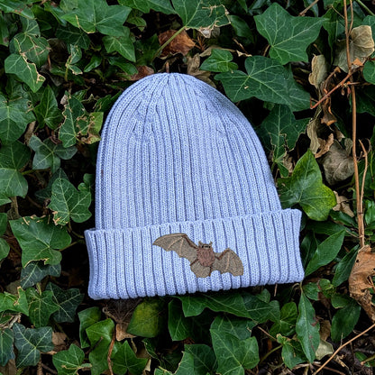 Pipistrelle Bat Embroidered Kids Beanie (3 - 7 years)