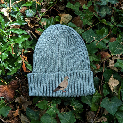 Pigeon Embroidered Kids Beanie (3 - 7 years)