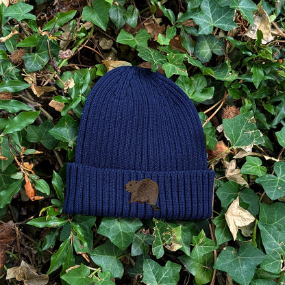 Beaver Riverside Embroidered Kids Beanie (3 - 7 years)