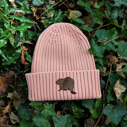 Beaver Riverside Embroidered Kids Beanie (3 - 7 years)