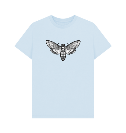 Sky Blue Printed T-shirt Front