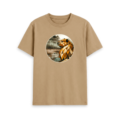 Sand Printed T-shirt Front