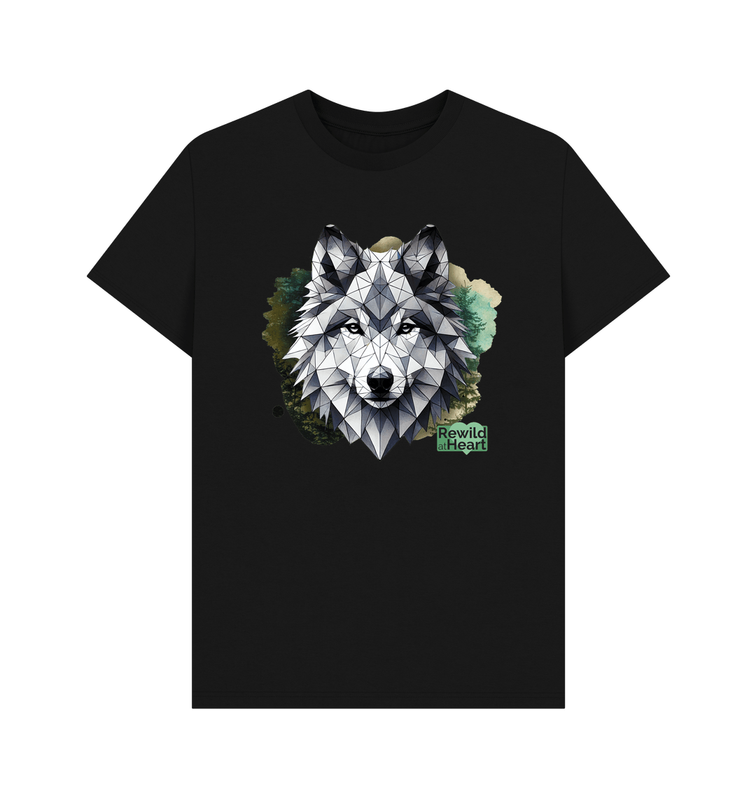 Black Wolf Wilderness Men's T-Shirt