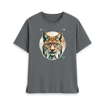 Slate Grey Printed T-shirt Front