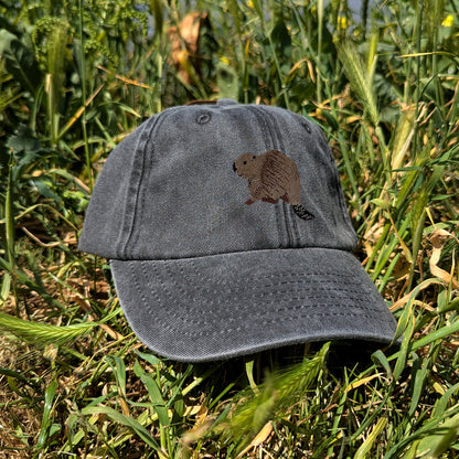 Beaver Riverside Embroidered Kids Baseball Cap (Ages 5 and Up)