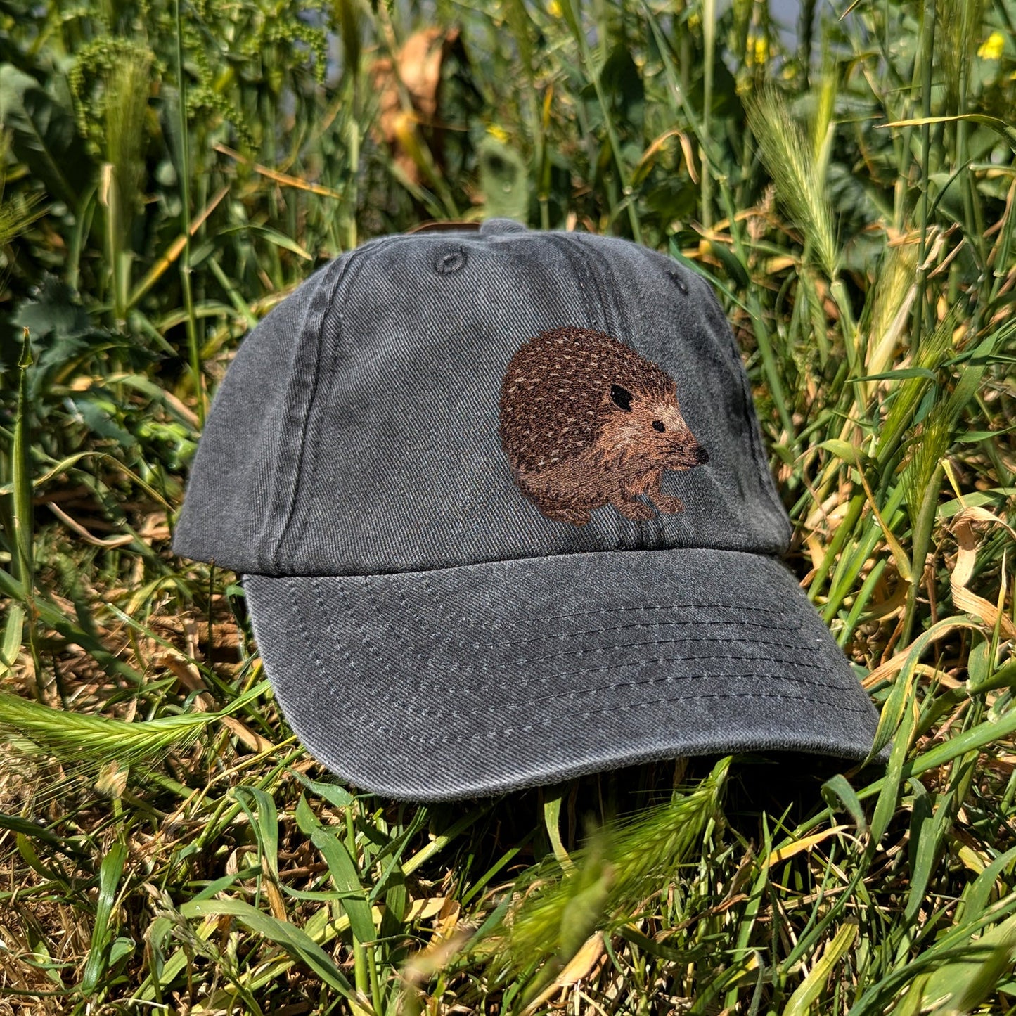 Hedgehog Embroidered Kids Baseball Cap