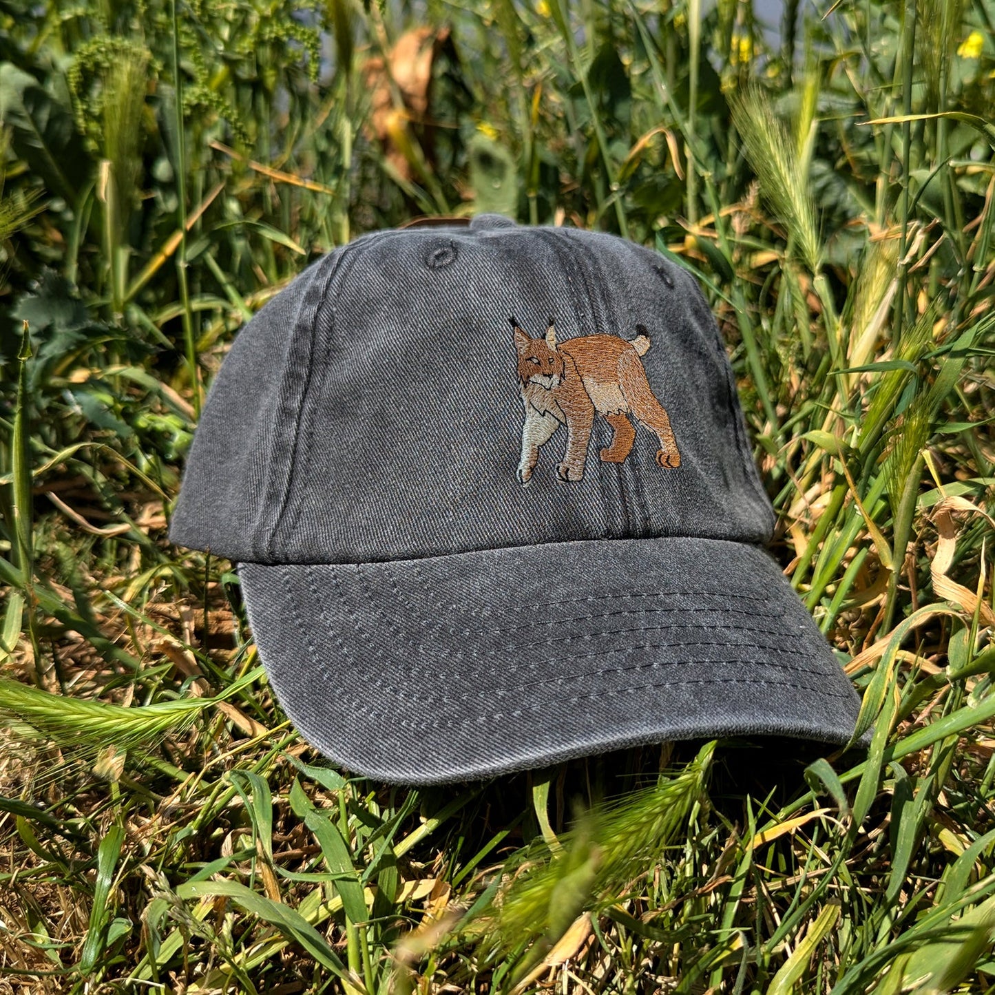 Lynx Embroidered Kids Baseball Cap (Ages 5 and Up)