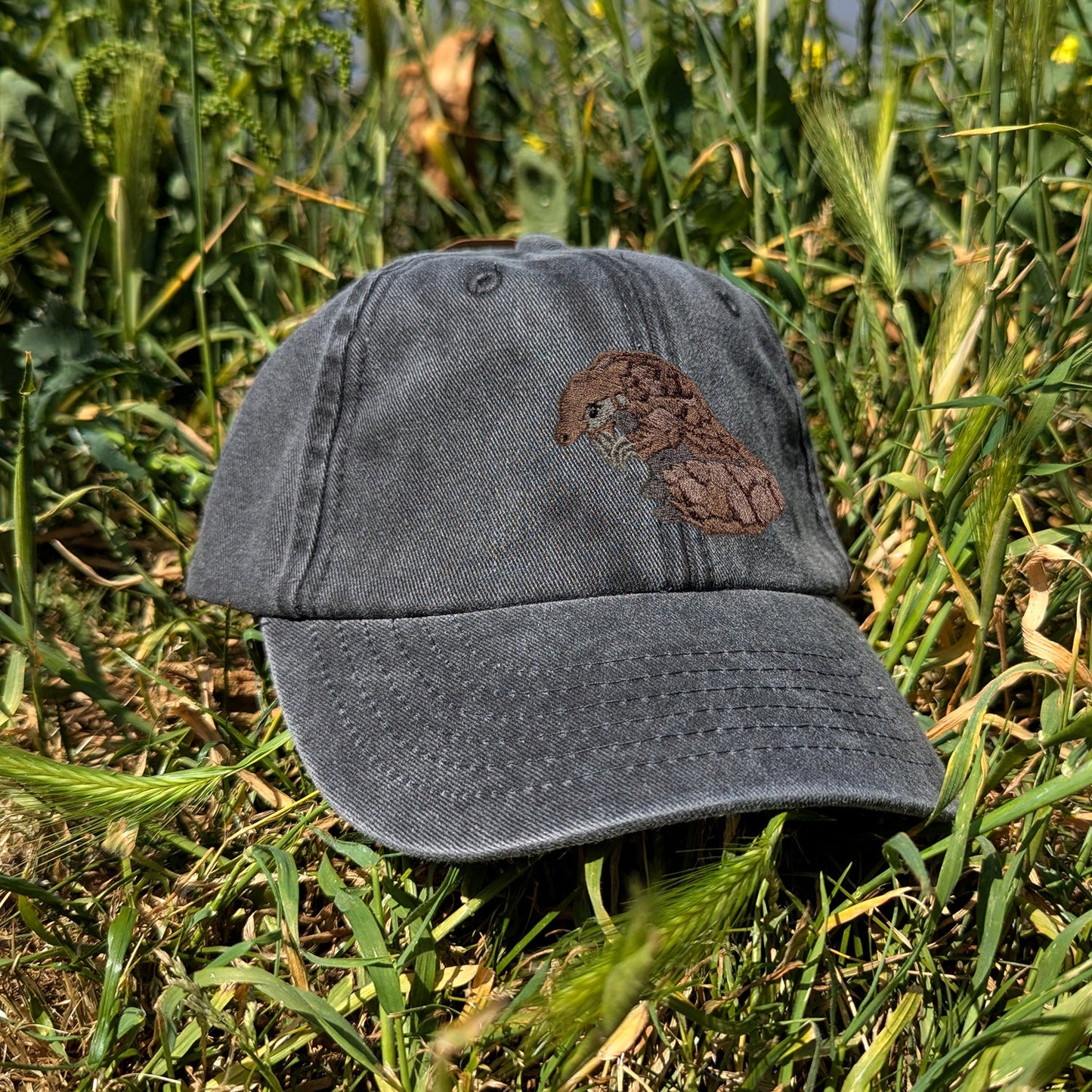 Pangolin Embroidered Kids Baseball Cap (Ages 5 and Up)