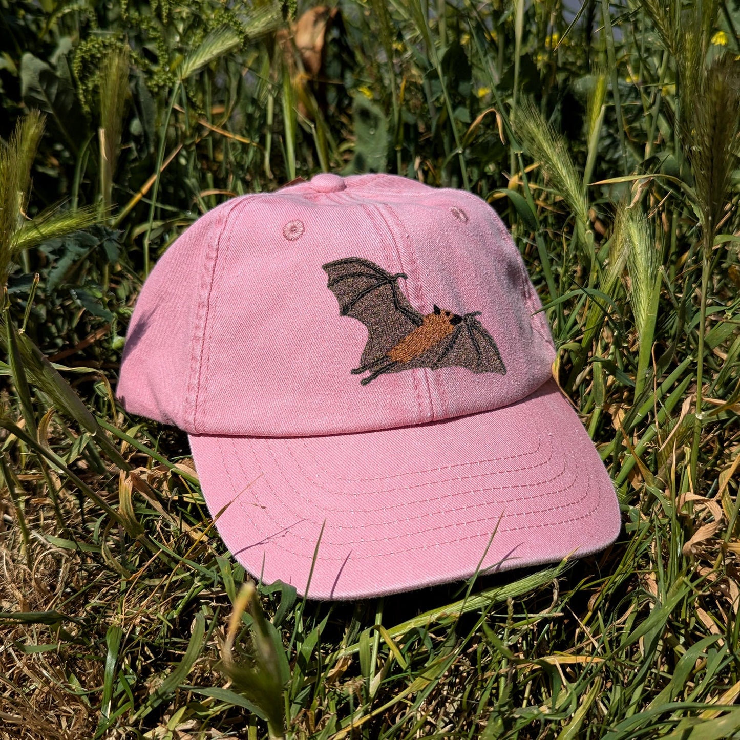 Fruit Bat Embroidered Kids Baseball Cap (Ages 5 and Up)