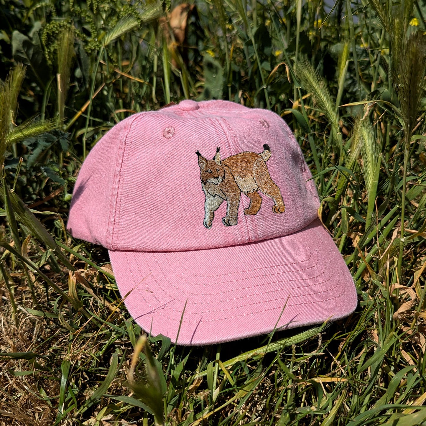 Lynx Embroidered Kids Baseball Cap (Ages 5 and Up)