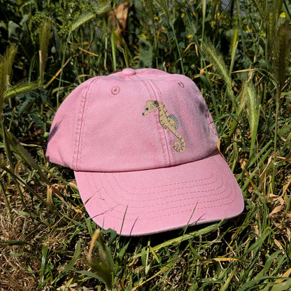 Seahorse Embroidered Kids Baseball Cap (Ages 5 and Up)