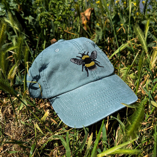 Bumblebee Embroidered Kids Baseball Cap (Ages 5 and Up)