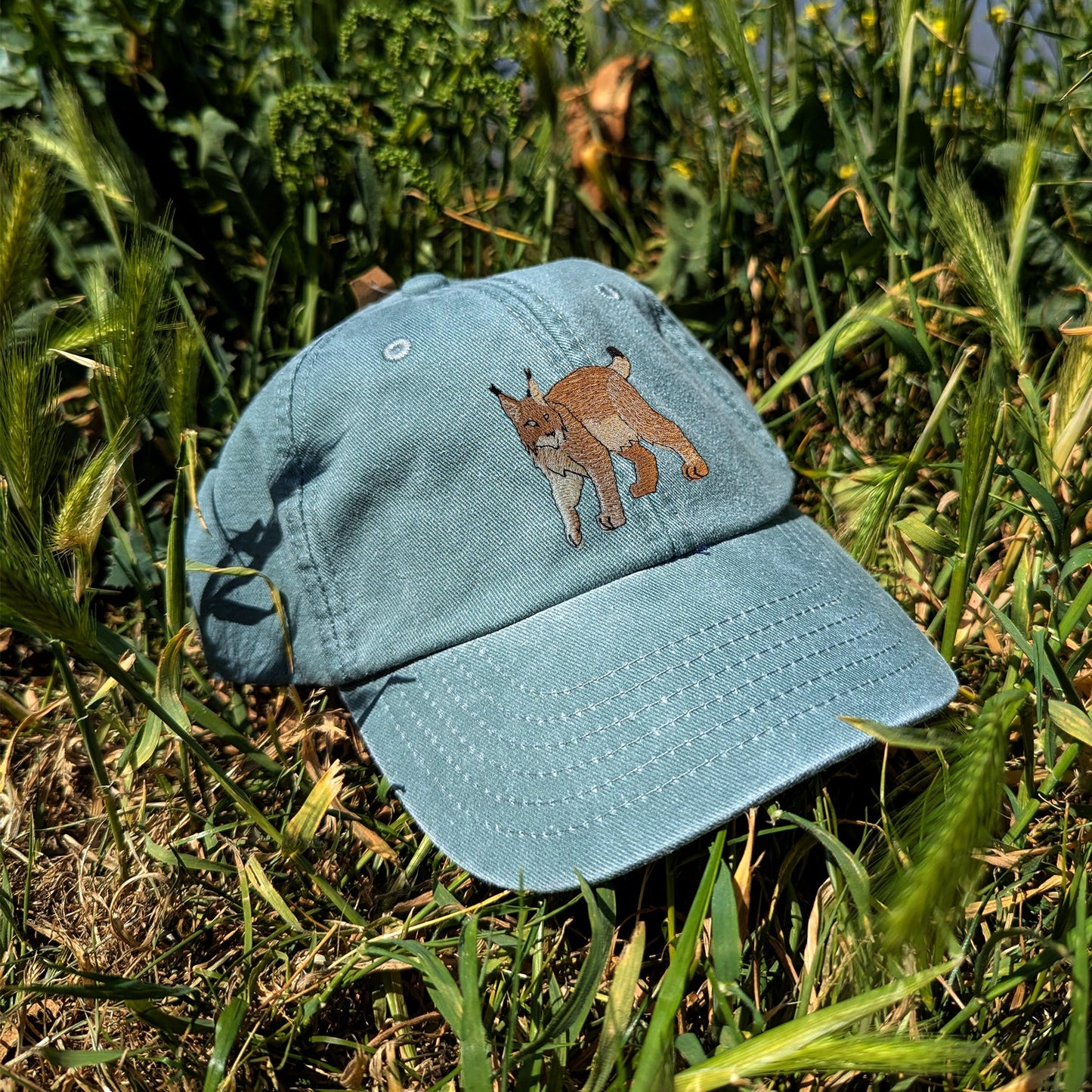 Lynx Embroidered Kids Baseball Cap (Ages 5 and Up)