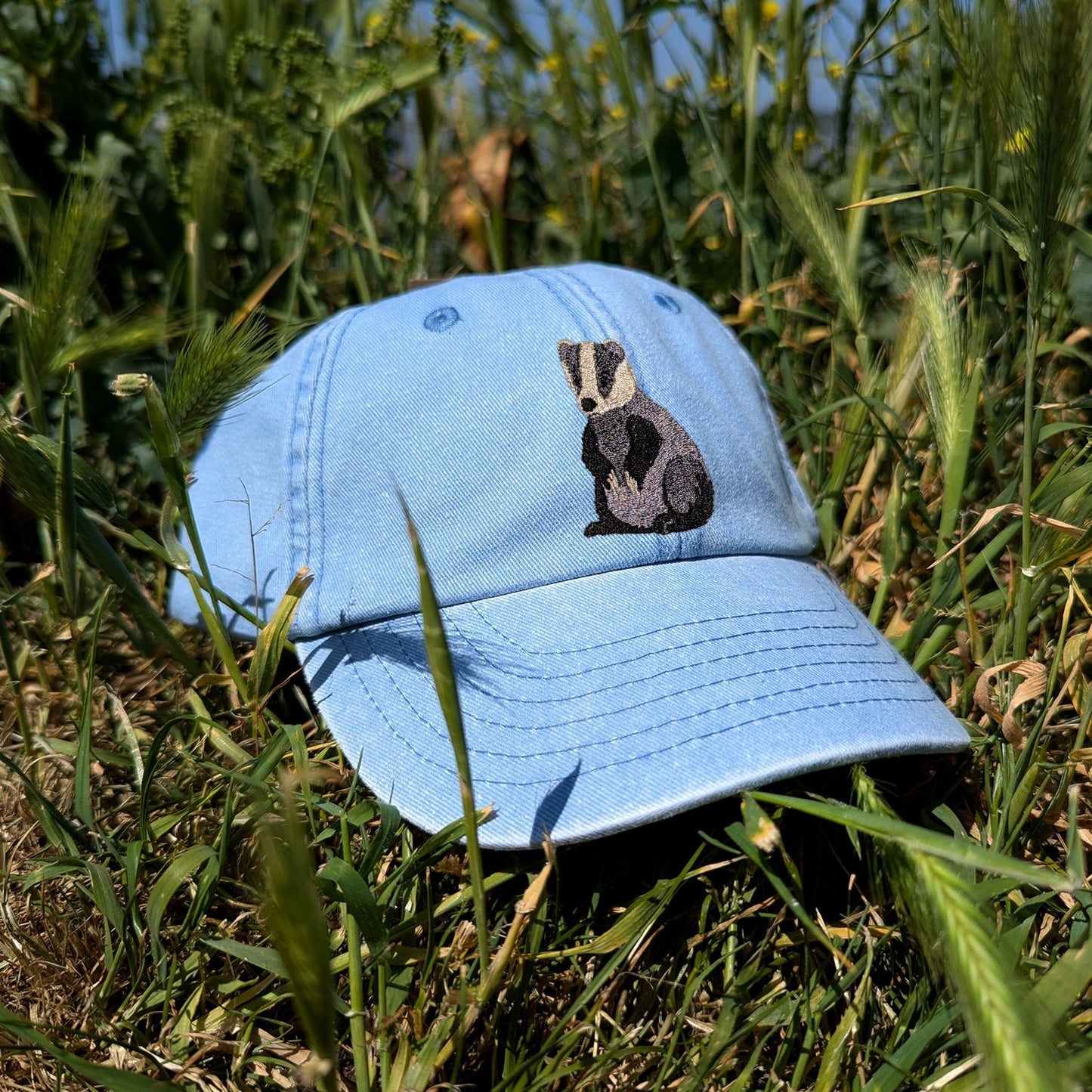 Badger Embroidered Kids Baseball Cap