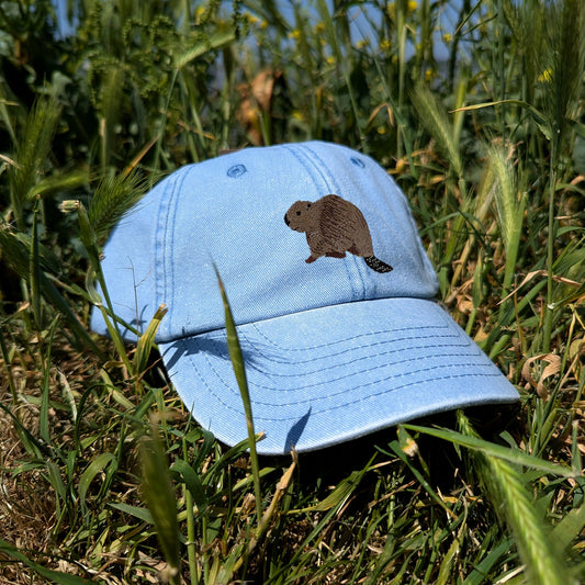 Beaver Riverside Embroidered Kids Baseball Cap (Ages 5 and Up)