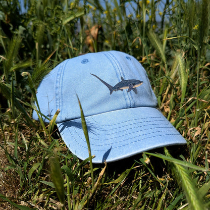 Thresher Shark Embroidered Kids Baseball Cap (Ages 5 and Up)