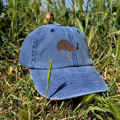 Emu Embroidered Kids Baseball Cap (Ages 5 and Up)