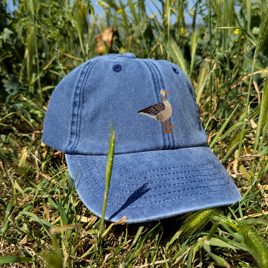 Greylag Goose Embroidered Kids Baseball Cap (Ages 5 and Up)
