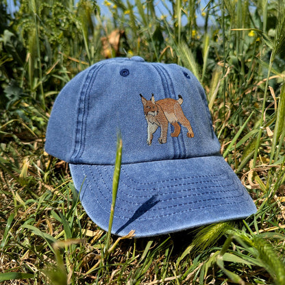 Lynx Embroidered Kids Baseball Cap (Ages 5 and Up)