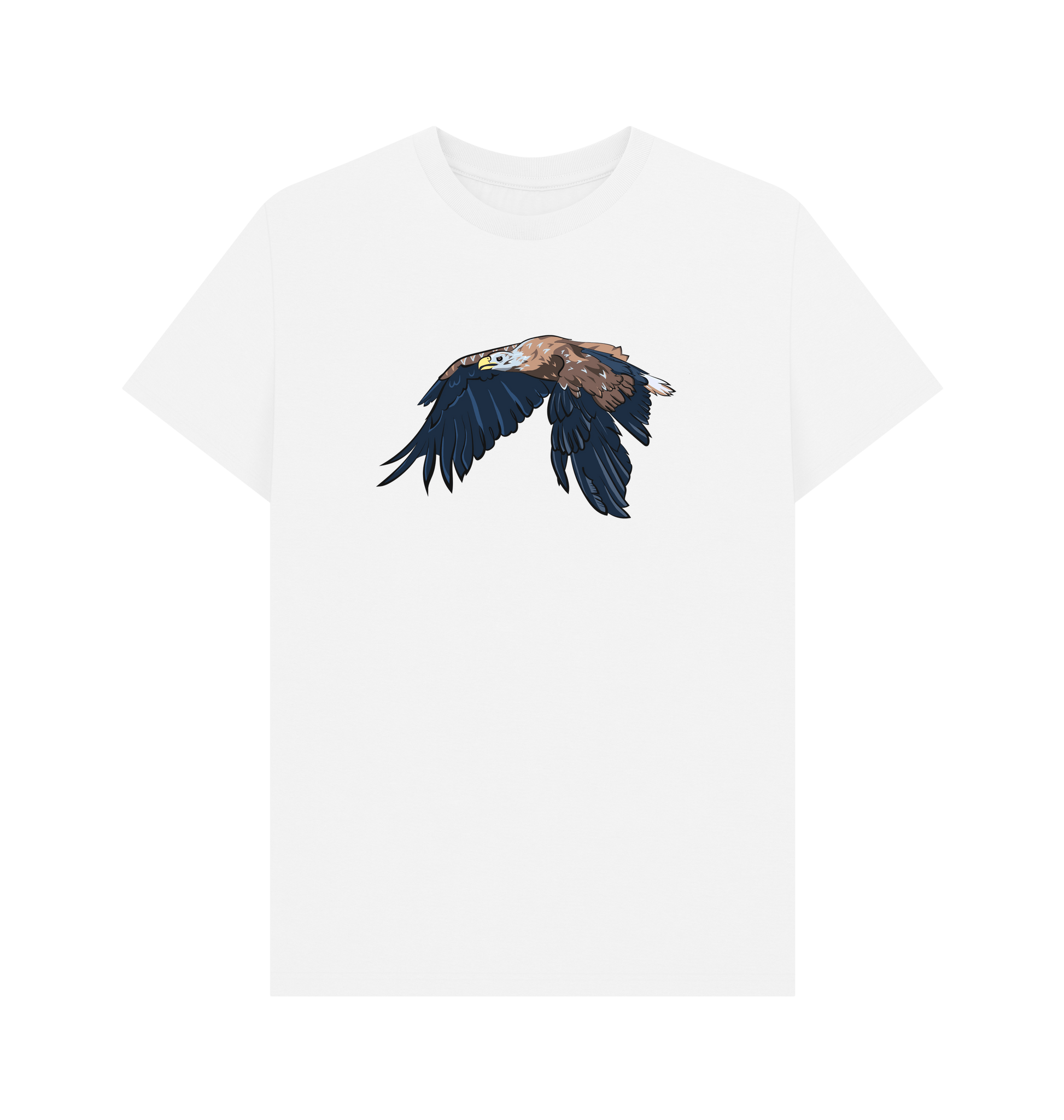 White Printed T-shirt Front